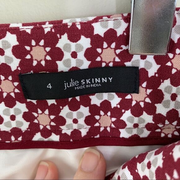 Loft Red Julie Pants‎ - Picture 11 of 15